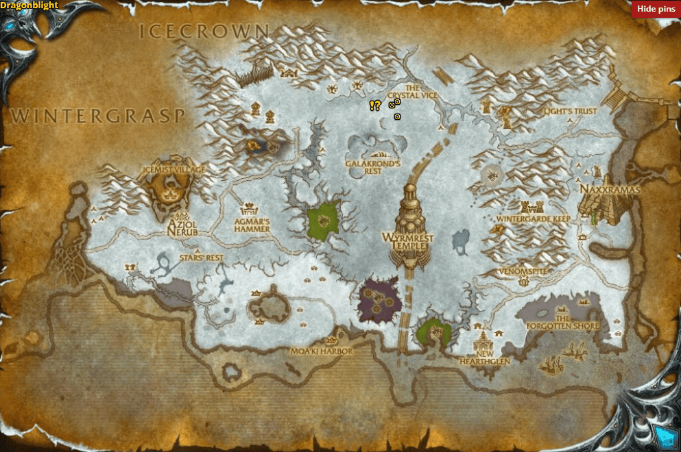 Quest Location:
Coordinates: 58, 25, just east of Nozzlerust Post in Dragonblight.
Mob: Hulking Jormungar.